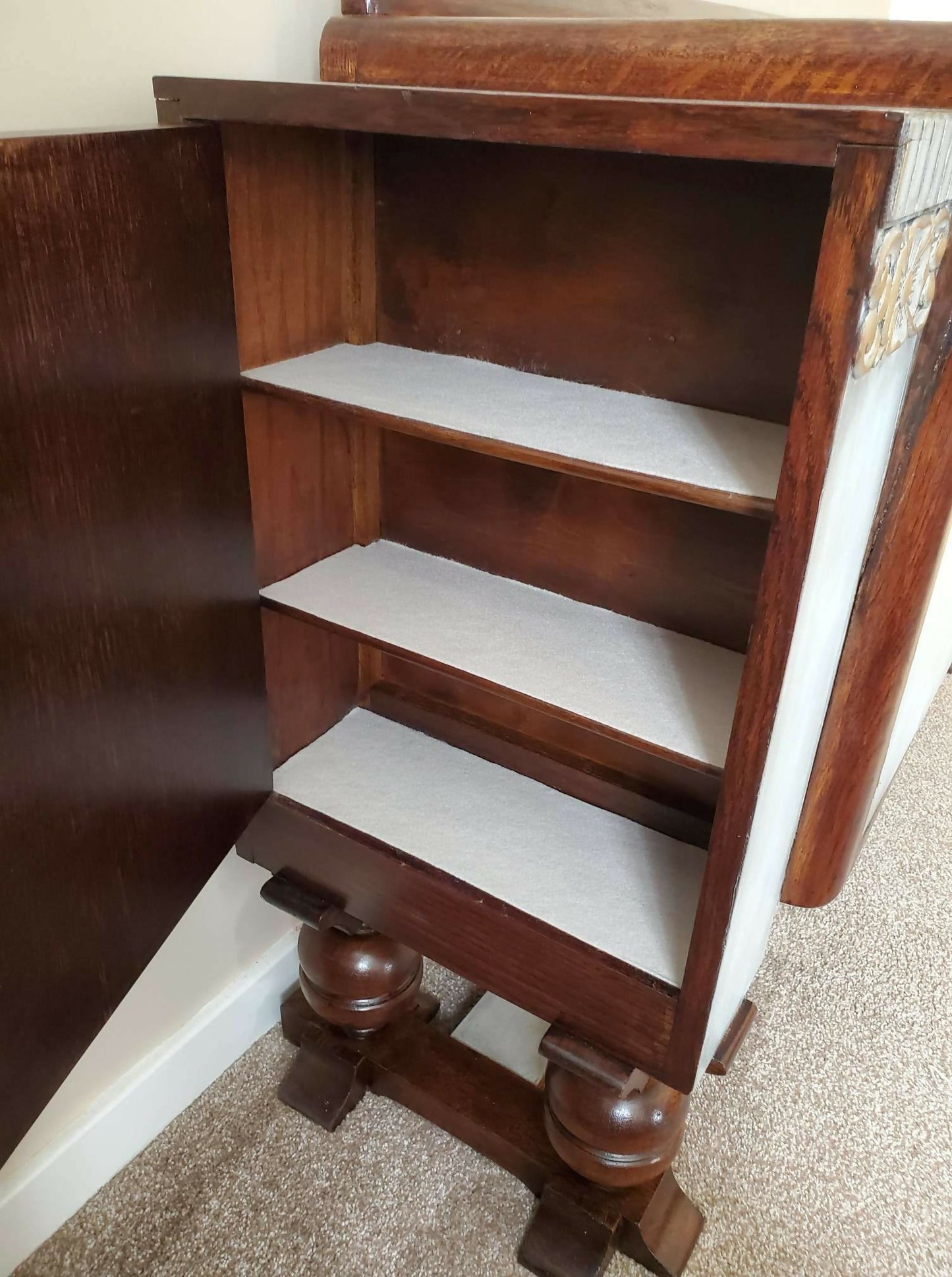 Vintage Art Deco Style Upcycled Sideboard circa 1930s