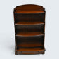 Mahogany Waterfall Bookcase 1 Drawer 4 Shelves Vintage Repro FREE UK Delivery*
