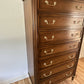 Vintage Stag Tallboy Chest Of Drawers Mid Century Tall Boy Stag Chateau