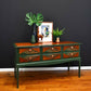 Green Art Deco Sideboard