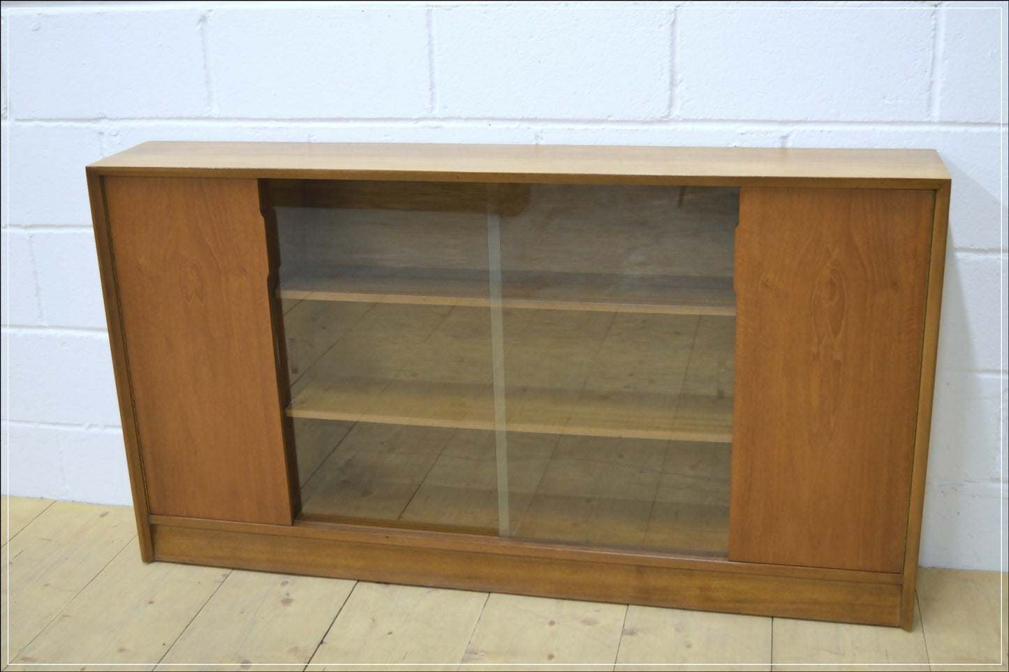 Vintage sideboard bookcase teak Herbert Gibbs EON mid century danish