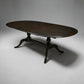 Ercol Extending Dining Table Twin Pedestal Dark Finish Seats 8 FREE UK Delivery*