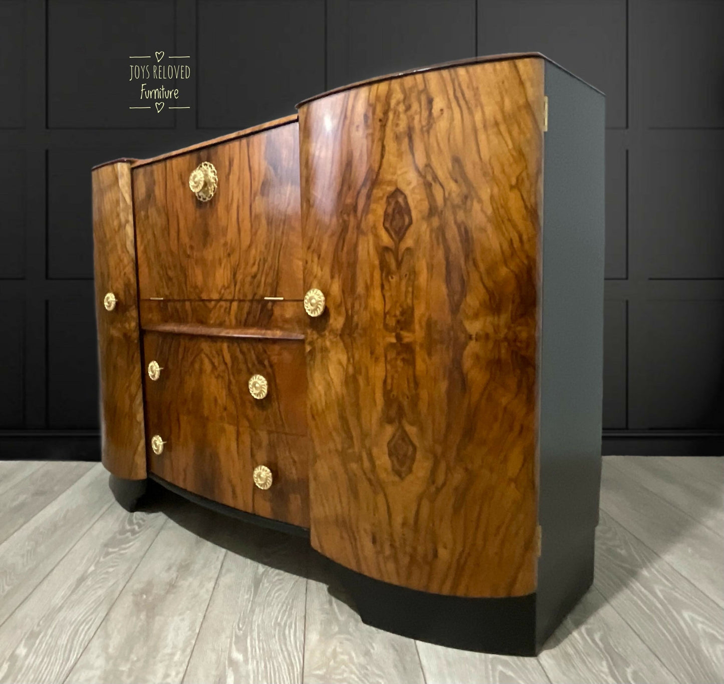 Art Deco Cocktail Cabinet / Sideboard, Drinks Cabinet