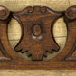 Pediment Antique French Style Oak Hand Carved Decorative Crest LOT 6172