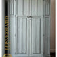 SOLD Oak Linenfold Hand Painted Wardrobe Armoire