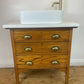Vintage Vanity Unit Made to Order Vanity Unit Custom Made Bathroom Furniture Antique Vintage Bathroom Washstand Basin Unit