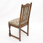 4 Dining Chairs Old Charm Tudor Brown #2067 Whempstead Fabric FREE* UK Delivery. SBR9545/1109D