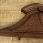 Pediment Antique French Style Oak Hand Carved Decorative Crest LOT 6172