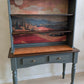 Tuscan Sunset Bookcase Shelving Unit