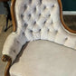 Victorian Mahogany Chaise Longuem
