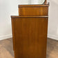 Vintage Beeanese Oak Veneer Dressing Table with Mirror