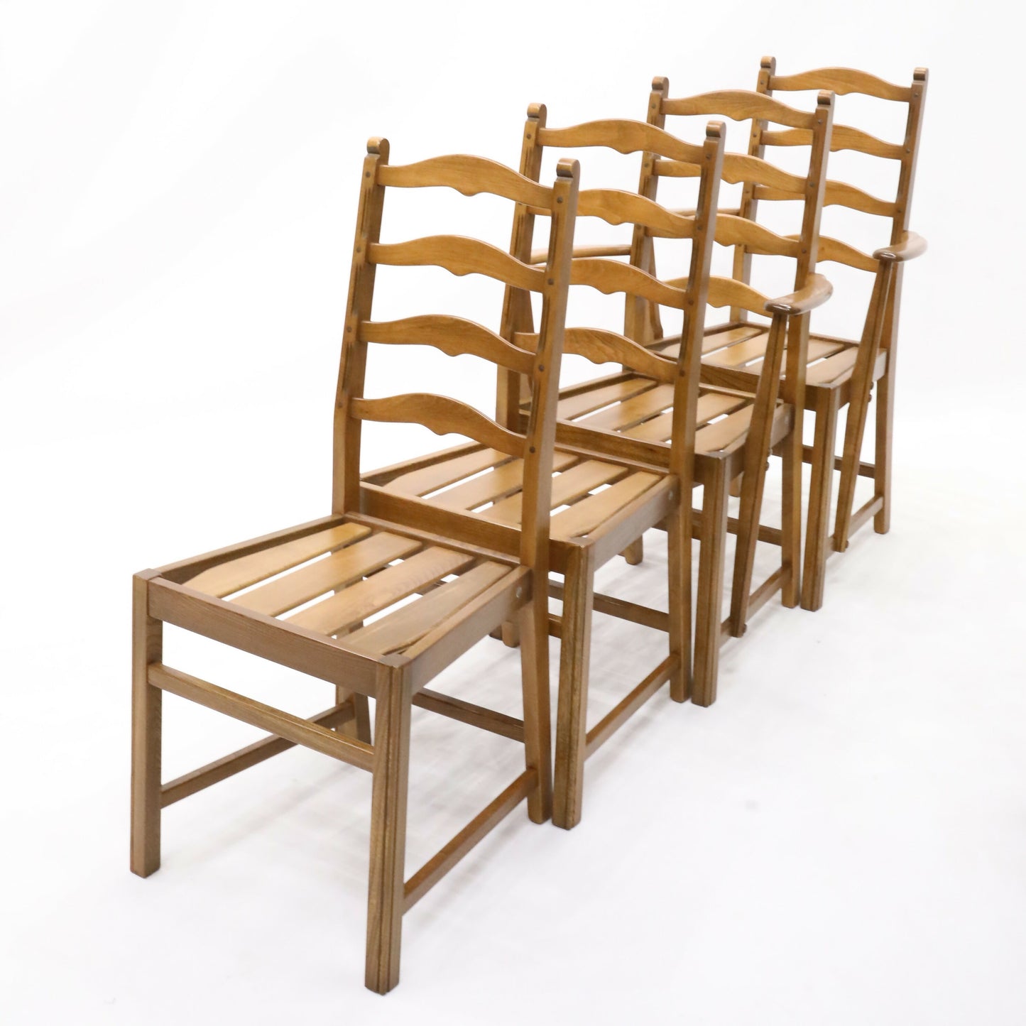 4 Ercol Ladderback Dining Chairs Golden Dawn V Clean FREE Nationwide Delivery*. SBR9549/1209D