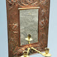 Art Nouveau Copper and Brass Mirror