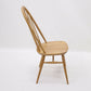 4 Ercol Windsor Swan Bow Back Dining Chairs Light Finish FREE UK Delivery. SBR9279/2506D