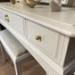 Stag Minstrel Dressing Table Console Table Retro Vintage Stool