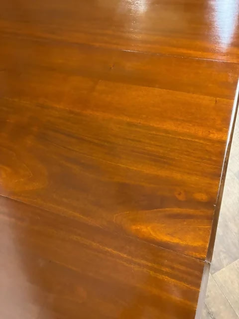 Edwardian Mahogany Wind-Out Extending Dining Table