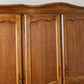 Wardrobe Vintage French Louis XVI Style Oak Four Door Carved Armoire LOT 6131