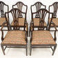 Set of 6 Mahogany Hepplewhite Style Dining Chairs INC 2 Carvers FREE UK Delivery SBR7696/1901C