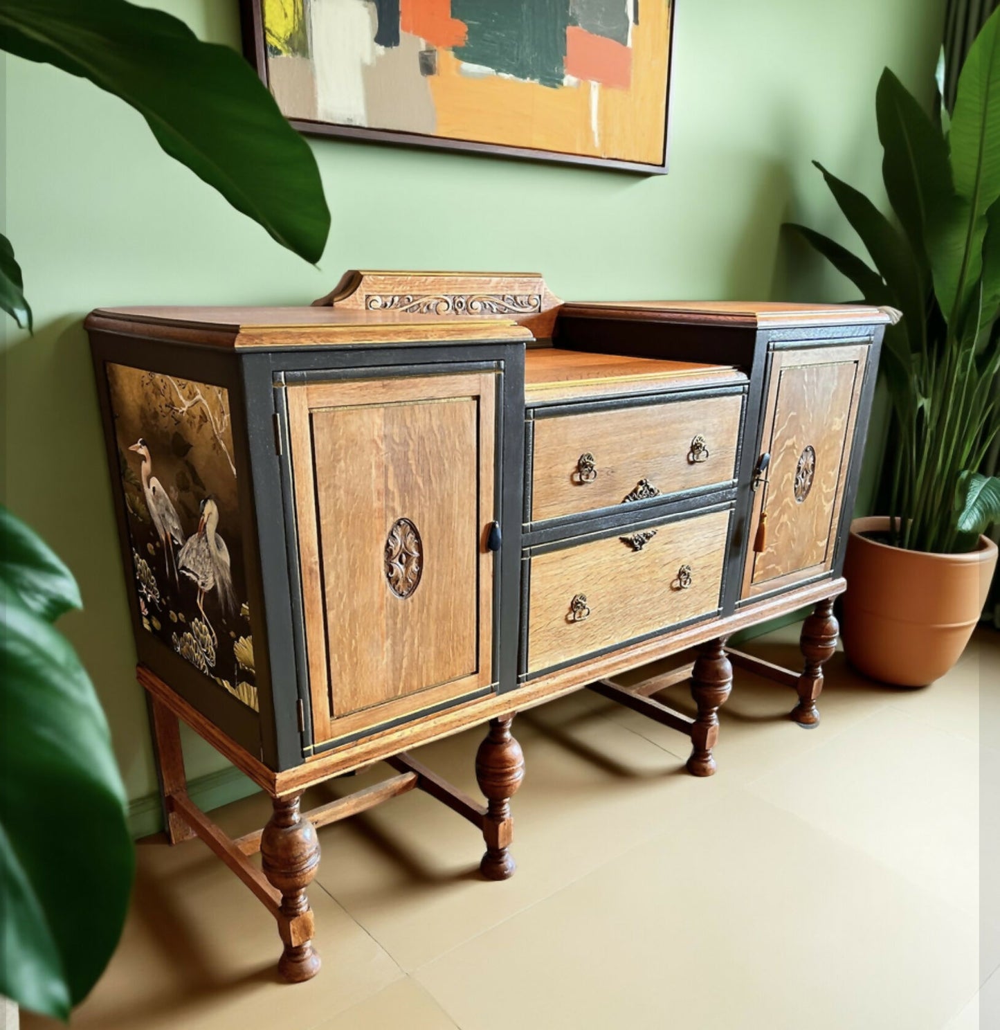 Oak Sideboard 2