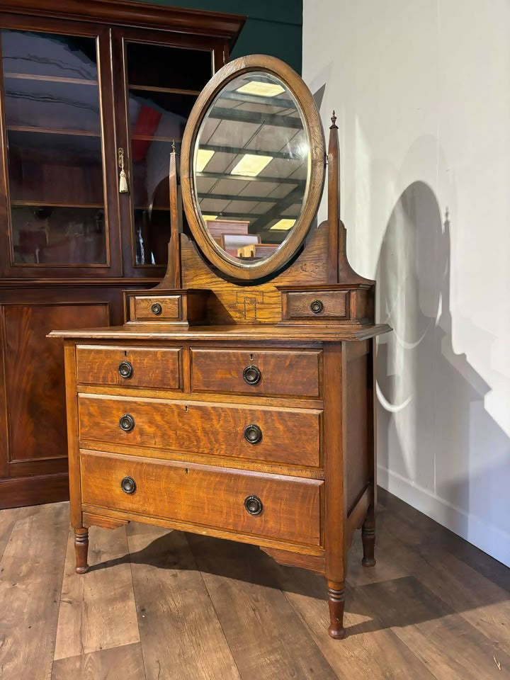 Edwardian Oak Dressing Table88