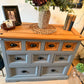 Heritage Grey Apothecary Chest of Drawers