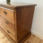 Antique Pine Chest of Drawers Victorian 19th Century