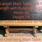 Large Extendable Bleached Oak Farmhouse Dining Table