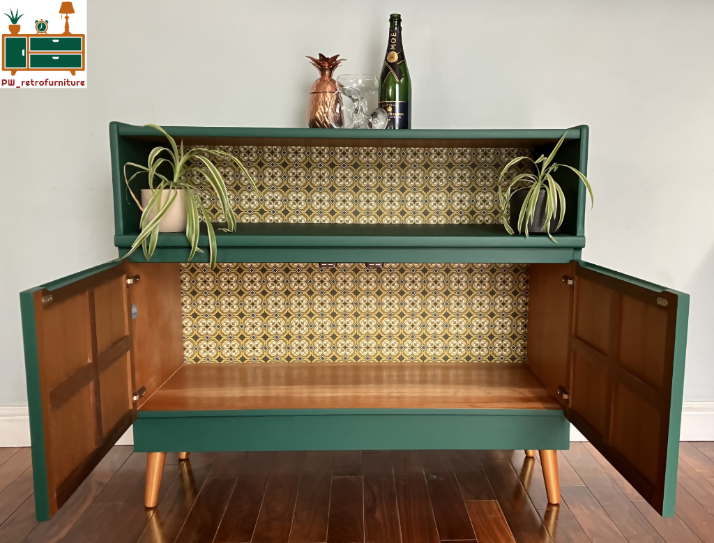 NOW SOLD! Nathan Drinks Cabinet / Sideboard / COMMISSION AVAILABLE ON SIMILAR UNITS, PLEASE CONTACT FOR DETAILS AND DESIGN IDEAS