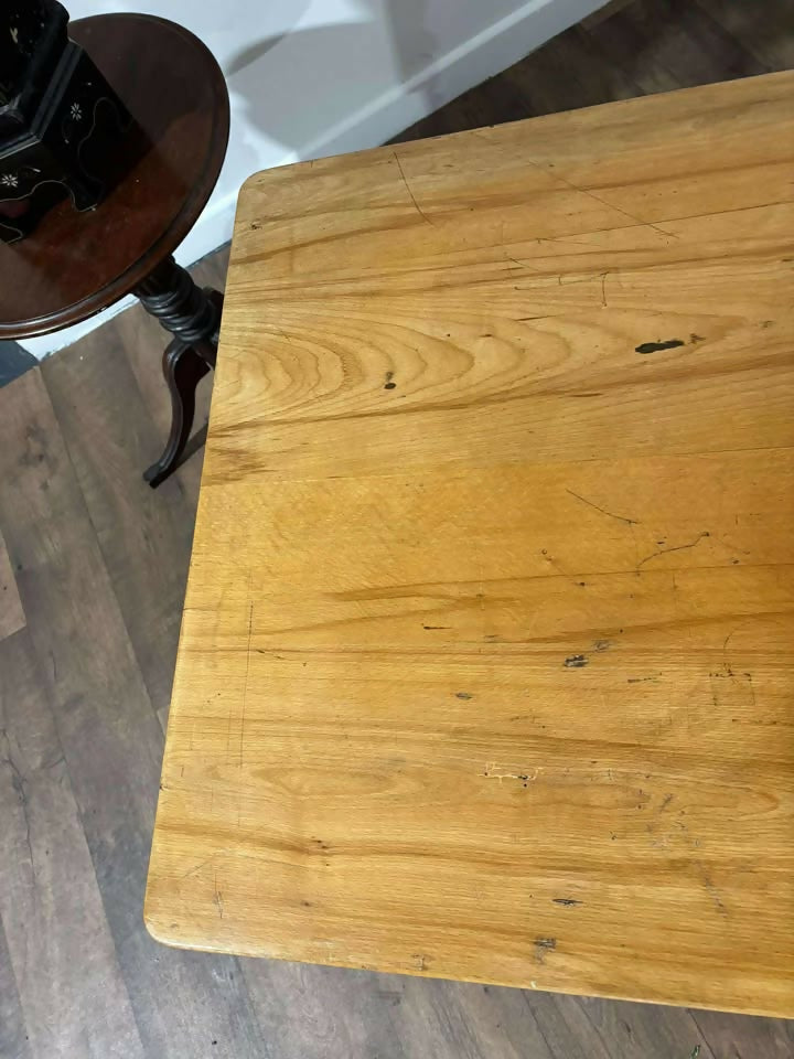 Mid-Century Beech School Desk