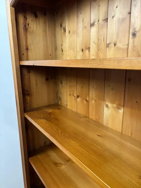 Contemporary Pine Open Bookcase