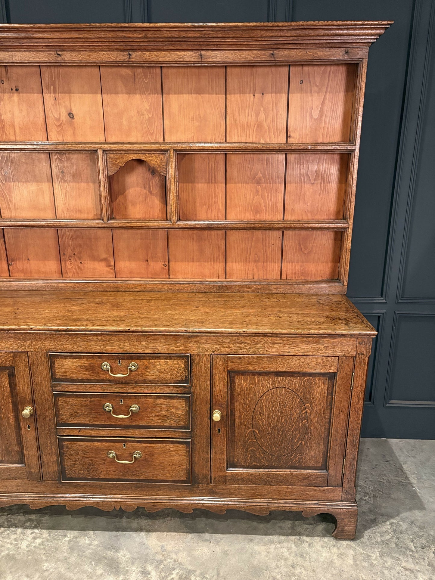 18th Century Antique Country Oak Dresser