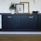 Black, gold & marble G plan retro sideboard