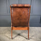 Superb Regency Mahogany & Leather Reclining Armchair