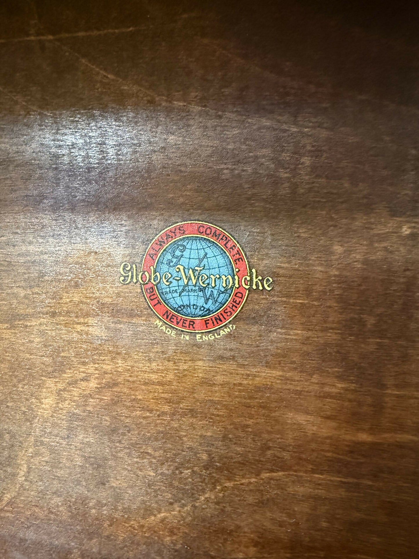 Vintage Modular Globe Wernicke Solicitor Barrister Six Stack Bookcase Glazed Cupboards, c1930