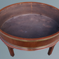 Mahogany and Brass Bound Oval Wine Cooler or Jardinière