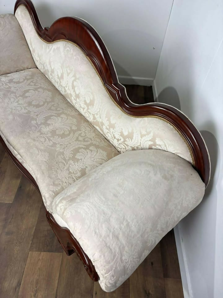 19th Century Mahogany Framed Settee