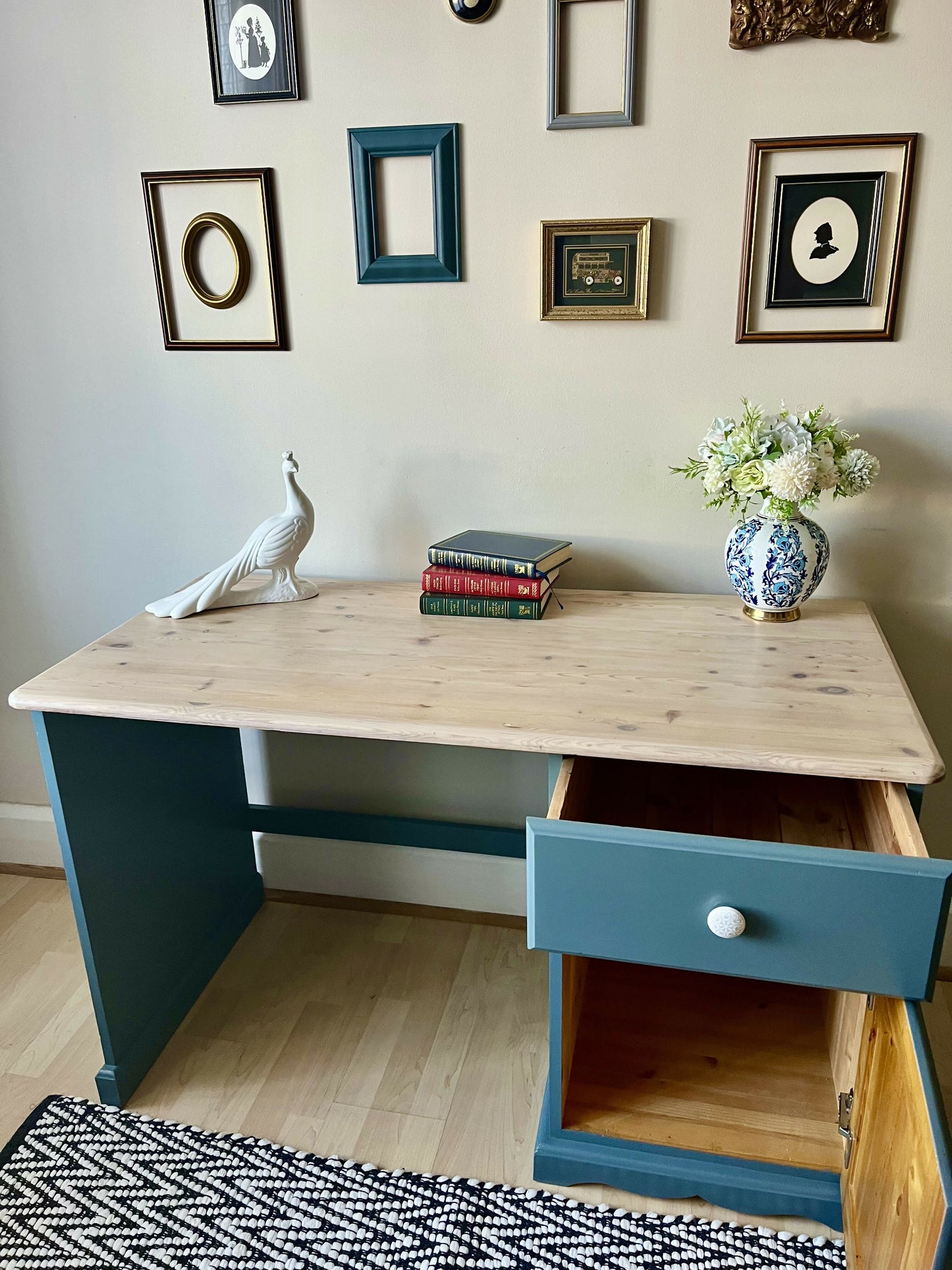 Desk, Dressing Table , Storage, Restored, Solid Pine