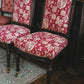 Antique 19th century Victorian set of two oak dining / side chairs, exceptional and highly decorative expertly crafted and of the finest quality.