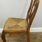 Dining Chairs Vintage French Louis Style Oak Set of 8 Upholstered Seats LOT 6345