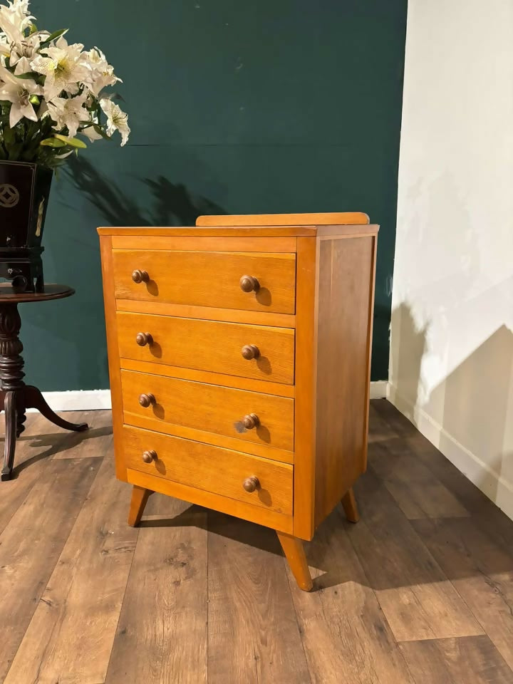 Mid Century Four Drawer Chestbb