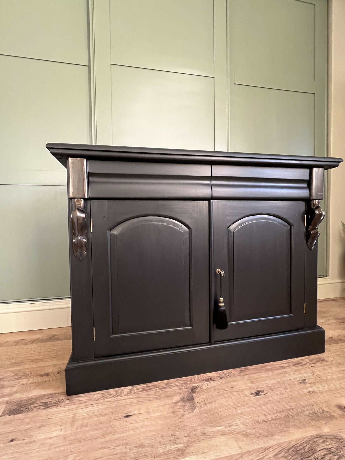 Black Chiffonier Sideboard