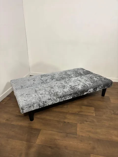 Plush Velvet Folding Sofa Bed