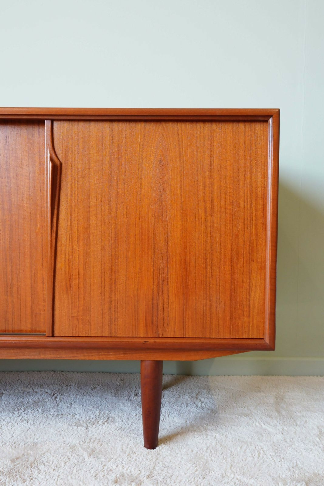 Axel Christiansen For Aco Møbler Teak Retro Sideboard – Denmark, C. 1960s