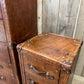 luxury handmade bridle leather bedroom suite set