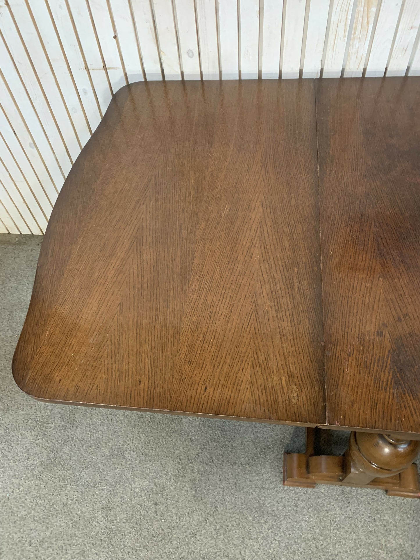 Vintage Drop Leaf Dining Table J. Heap & Co Solid Wood Extendable