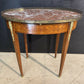 French Oval Lamp Table