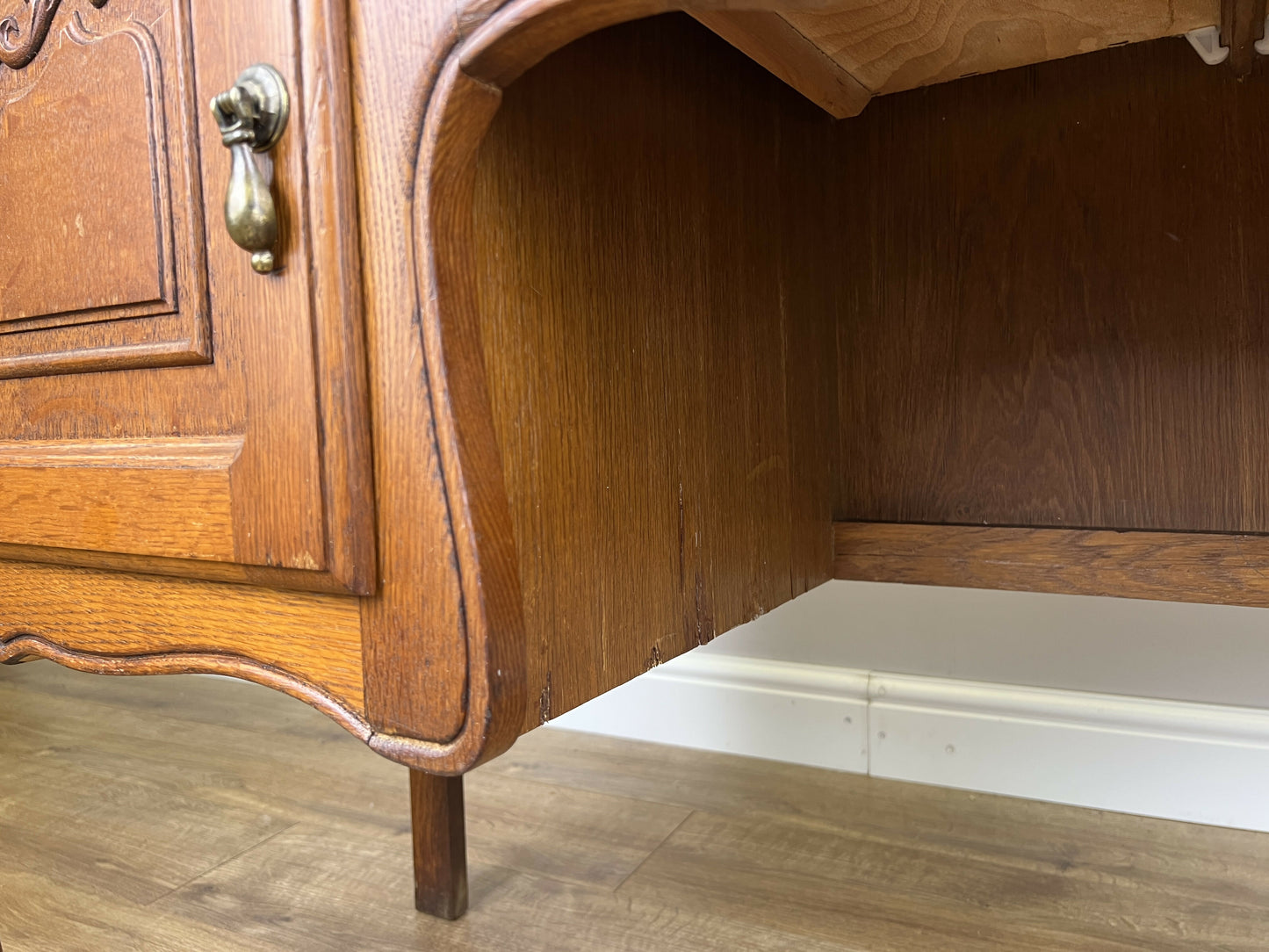 Dressing Table with Mirror Vintage French Louis Vanity Table Makeup LOT 6341
