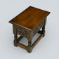 Old Charm Oak Slipper Box Footstool Foot Stool Table Light Oak Free Delivery
