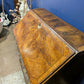 George II Walnut Burr Writing Bureau Desk Antique Beautiful Stunning