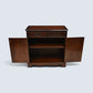 Small Sideboard With Double Cupboard & Two Drawers Georgian Style FREE Delivery*